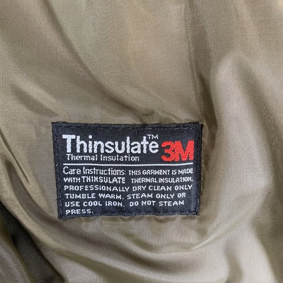 London Fog Trench Coat Men's Size 40 Reg. Tan Hidden Buttons Removable Liner - Picture 11 of 13